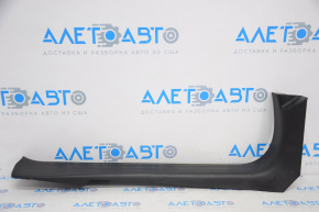Door sill trim front left inner Infiniti JX35 QX60 13- black, type 1, worn