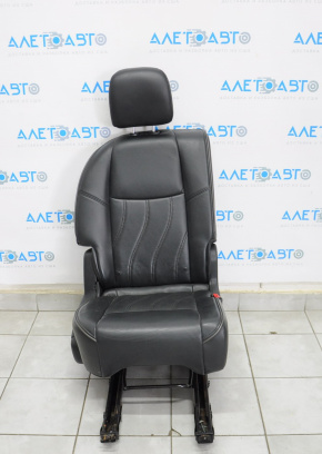 Rear seat right Infiniti JX35 QX60 13-13 heated, leather black