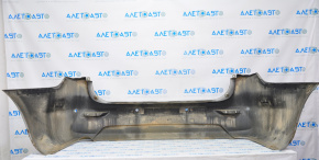 Bare rear bumper Infiniti JX35 QX60 13-15 pre-restoration for parking sensors, silver