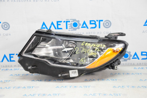 Headlight front left complete Jeep Compass 17-21 halogen, without fastening