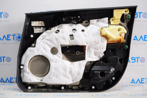 Door trim card front left Ford Fiesta 11-19 black-gray insert, scratches, for dry cleaning