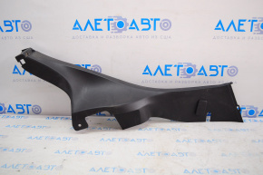 Rear pillar trim lower right Ford Fiesta 11-19 4d black, guide break