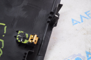 Rear pillar trim lower right Ford Fiesta 11-19 4d black, guide break