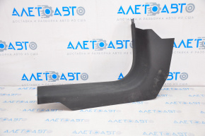 Door sill trim front left Jeep Compass 17-24 black, worn