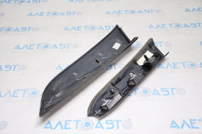 Right side glass molding Jeep Compass 17-24, mounting defect
