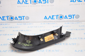 Upper left tailgate trim Jeep Compass 17-24 black