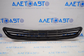 Lower grille of the front bumper Ford Fiesta 14-19 rest mat, break of the lower grille