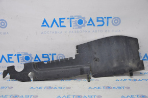 Left radiator deflector Infiniti JX35 QX60 13-15 prerest, fastening defect