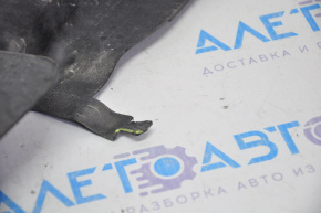 Left radiator deflector Infiniti JX35 QX60 13-15 prerest, fastening defect