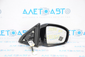 Right side mirror complete Infiniti JX35 QX60 13-15 prerest 16 pins, camera, heating, silver