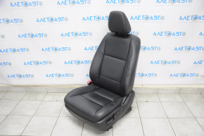 Driver's seat Lexus ES300h ES350 13-14 without airbag, electric, heated, leather black, worn leather