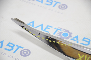Trunk lid molding Lexus ES300h ES350 13-15 chrome, under the camera, swollen chrome
