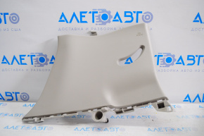 Rear pillar trim left Nissan Leaf 13-17 gray, breakage of fastener, scratch