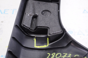 Front pillar trim left Nissan Leaf 13-16 black, fastened by break