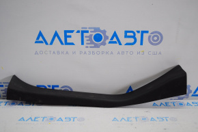 Door sill trim rear right Nissan Leaf 13-17 black, broken fastening