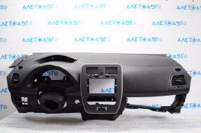Torpedo front panel without AIRBAG Nissan Leaf 11-13 black