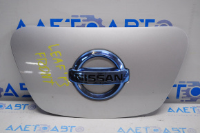 Nissan Leaf 13-14 Front Charging Port Cover Nose With Badge Silver K23