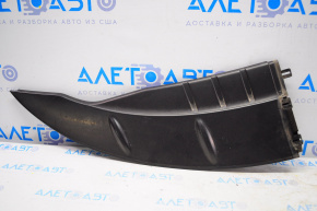 Hood gill trim right Nissan Leaf 13-17 broken crepe, scratches