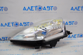 Headlight front left bare Nissan Leaf 13-14 halogen, without fastening, blue cap