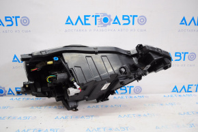 Headlight front left bare Nissan Leaf 13-14 halogen, without fastening, blue cap