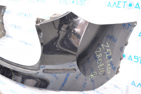 Rear bumper bare Nissan Murano z52 15-24 black G41 broken crepe, scratch