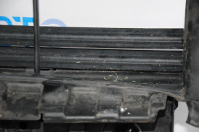 Radiator deflector blinds assembly Ford Escape MK3 13-16 prerest 1.6T, 2.5 with motor, cracked, 4 blinds missing