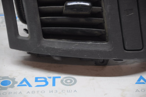 Right air duct with cup holder Toyota Prius V 12-12 dark gray, scratches, rubbed