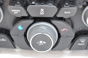 Climate control Chrysler 200 15-17 manual, buttons are worn out