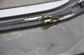 Rear bumper cover Chrysler 200 15-17 for 1 pipe structure, broken fasteners, scratches