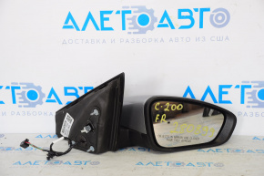 Side mirror right assembly Chrysler 200 15-17 3 pins, silver