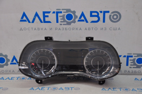 Instrument cluster Chrysler 200 15-16 small display 52k light edging, scratches, chip