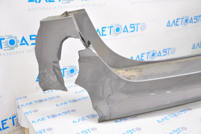 Rear bumper bare Ford Fusion mk5 13-18 graphite missing left part, broken fasteners