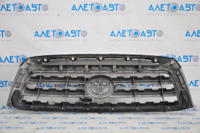 Grill grill Toyota Sequoia 08-17 platinum with emblem, swollen chrome