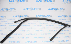 Front left glass seal BMW X3 F25 11-17