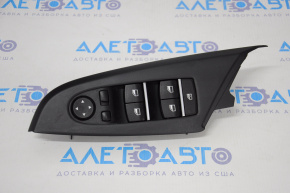 Front left window lift control BMW X3 F25 11-17 for automatic folding with overlay