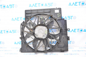 Diffuser radiator shroud assembly BMW X3 F25 13-17 2.0T