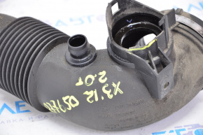 Air duct from intercooler BMW X3 F25 13-17 2.0T breakage krep