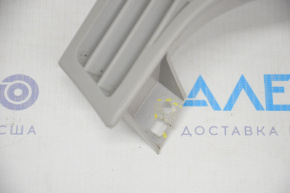 Arch trim right BMW X3 F25 11-17 upper gray, broken fastener