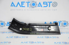 Arch trim right BMW X3 F25 11-17 rear black, scratches