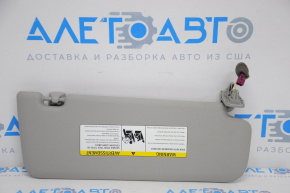 Left visor BMW X3 F25 11-17 gray