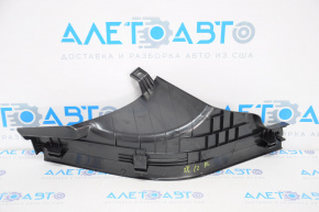 Door sill trim inner rear left BMW X3 F25 11-17 black