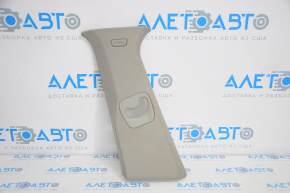 Center pillar trim upper belt left BMW X3 F25 11-17 gray, worn