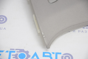 Center pillar trim upper belt left BMW X3 F25 11-17 gray, worn