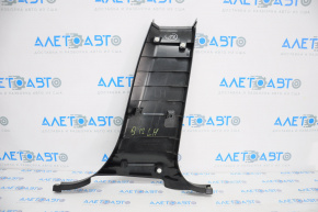 Center pillar trim lower left BMW X3 F25 11-17 black