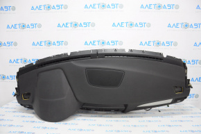 Torpedo front panel without AIRBAG BMW X3 F25 11-17 black without projection, scratches