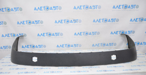 Rear bumper lip BMW X3 F25 11-17 without parking sensors, structure, scratches