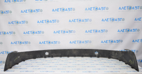 Rear bumper lip BMW X3 F25 11-17 without parking sensors, structure, scratches