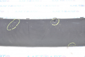Rear bumper lip BMW X3 F25 11-17 without parking sensors, structure, scratches