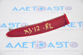 Reflector rear left BMW X3 F25 11-17 prerest