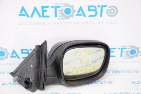 Side mirror right complete BMW X3 F25 11-14 3 pins, black